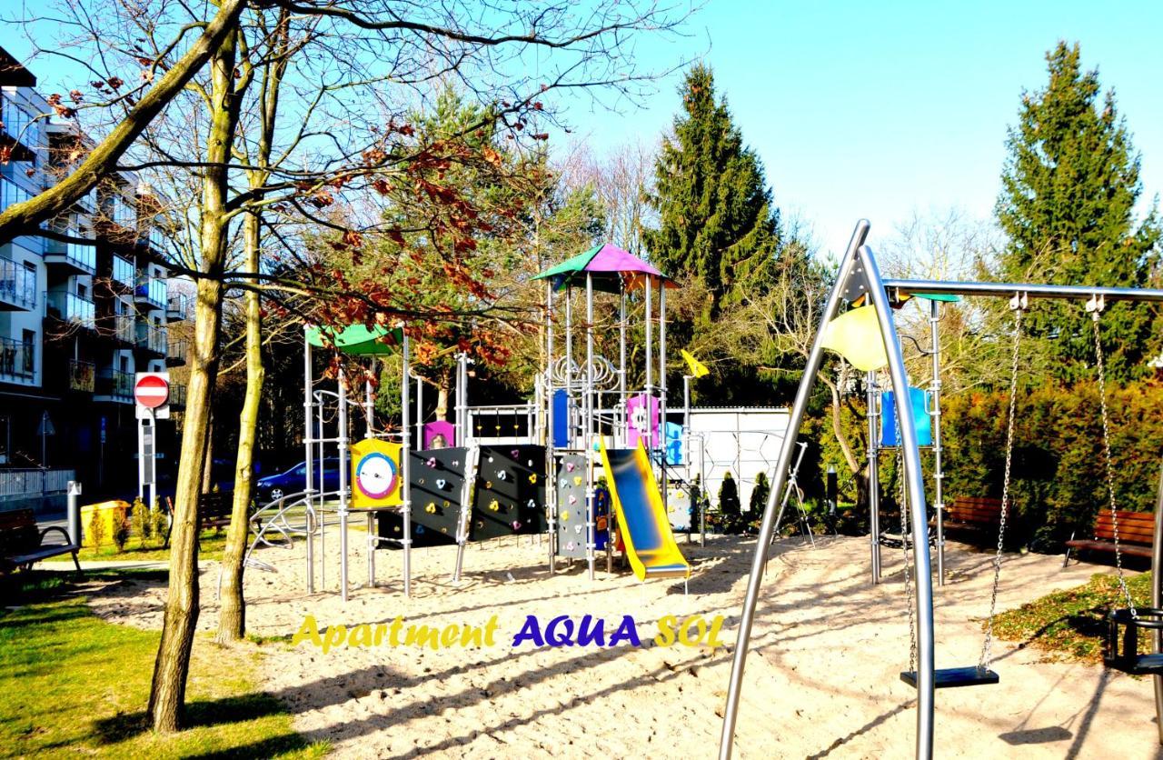 Kolobrzeg, Aqua Sol Polanki Park, Strand 300 M, Schwimmbad, Fitness, Parkplatz, Terasse Exteriér fotografie