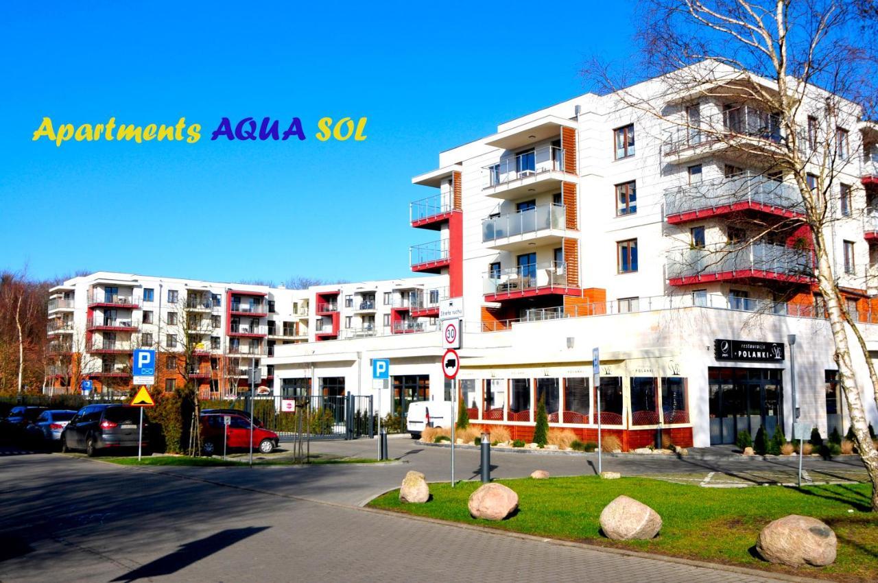 Kolobrzeg, Aqua Sol Polanki Park, Strand 300 M, Schwimmbad, Fitness, Parkplatz, Terasse Exteriér fotografie